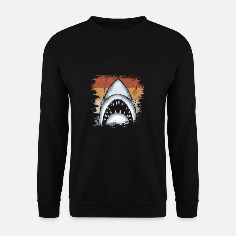 shark - Unisex Sweatshirt - black
