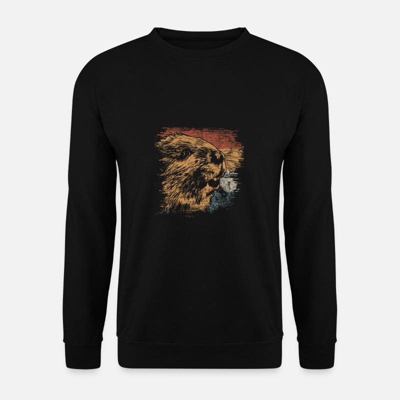 castor - Sweat-shirt Unisexe - noir