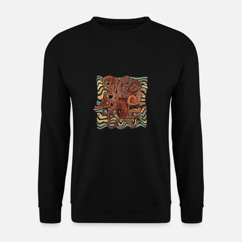 octopus - Unisex Sweatshirt - black