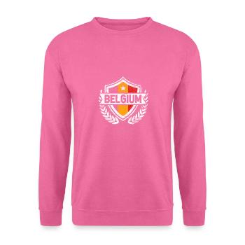 Belgien - Unisex Pullover - Pink - Vorne