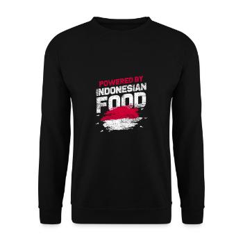 Indonésie Esse Nasi Goreng - Sweat-shirt Unisexe - noir - Devant - Alina (178cm) & Michal (187cm)
