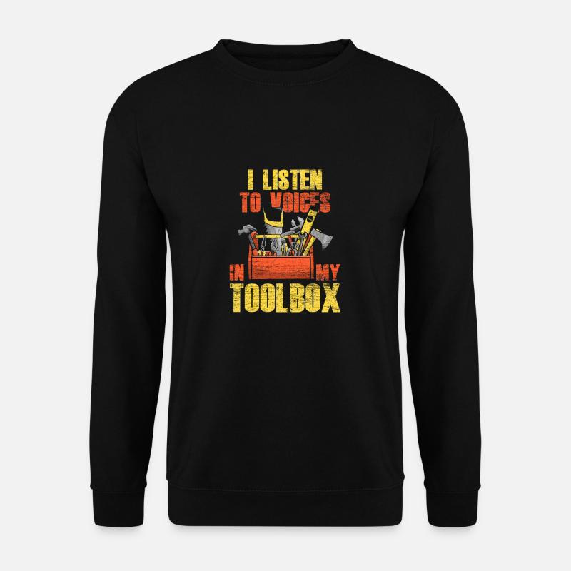 Carpenter Toolbox - Unisex Sweatshirt - black