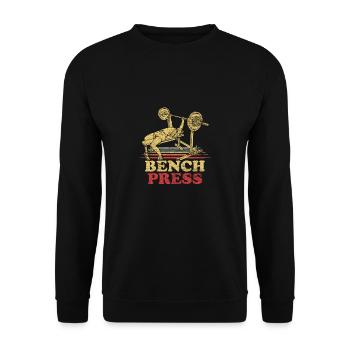 Presses - Sweat-shirt Unisexe - noir - Devant - Alina (178cm) & Michal (187cm)