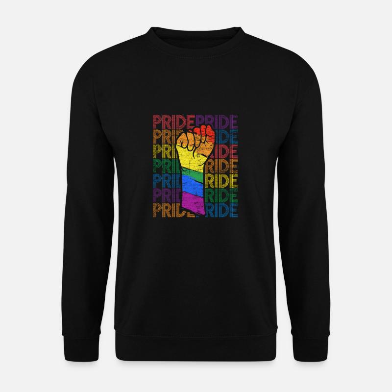 Gay Pride - Unisex Pullover - Schwarz
