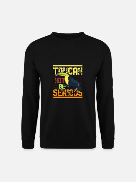 toucan - Unisex Sweatshirt - black