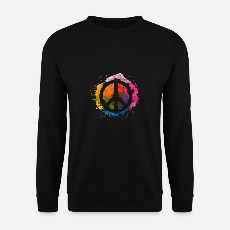 Peace - Unisex Sweatshirt - black