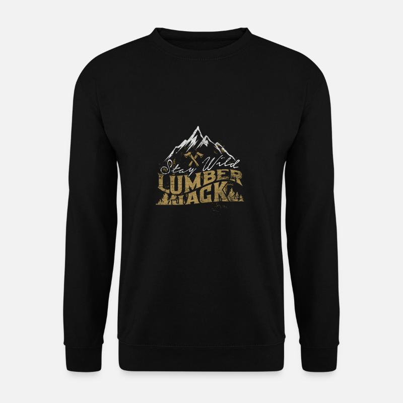 bûcheron - Sweat-shirt Unisexe - noir