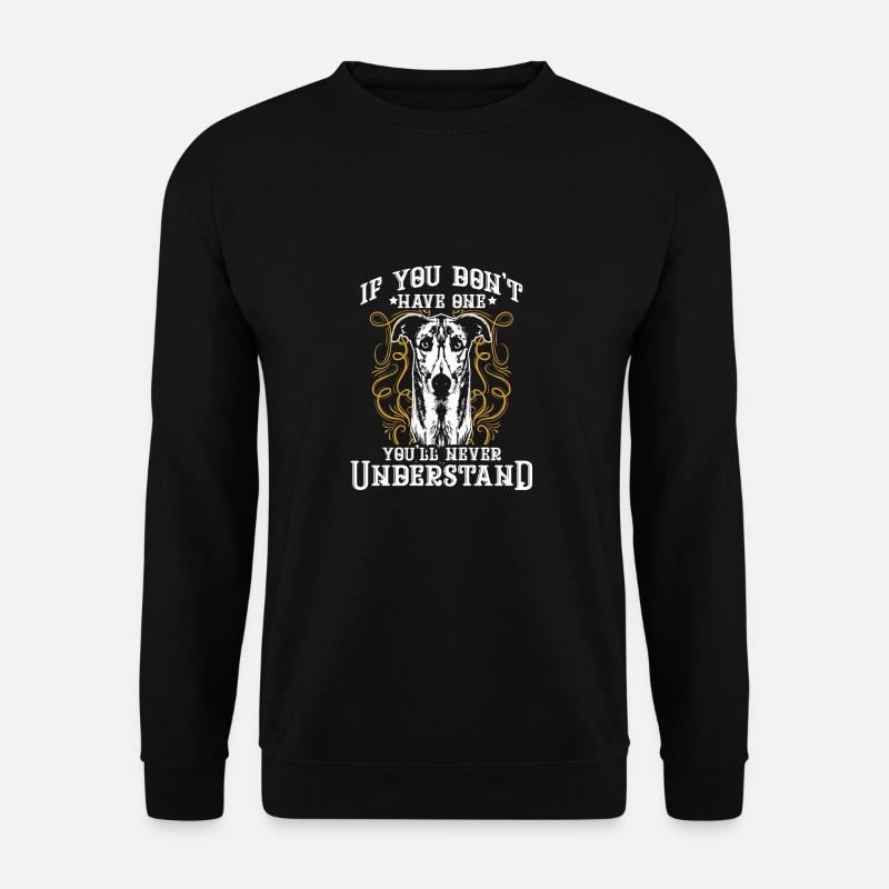 greyhound - Unisex Sweatshirt - black