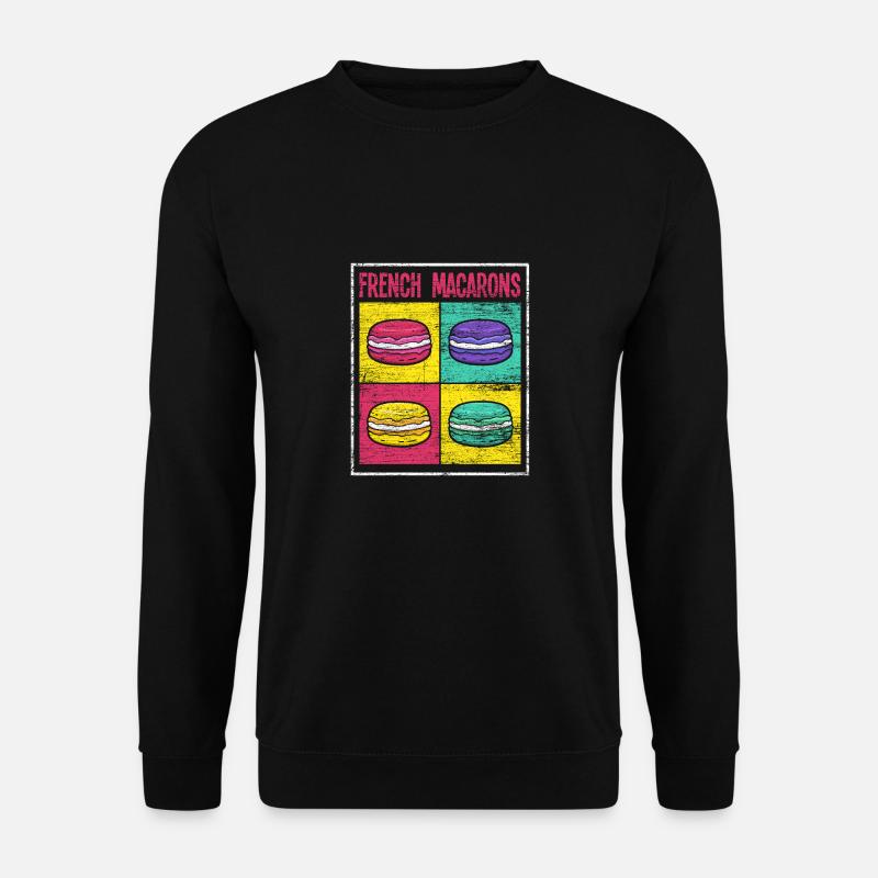 Macaron - Unisex Pullover - Schwarz