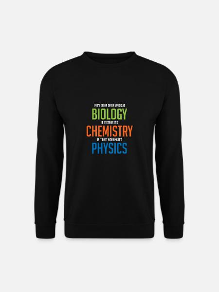 natural sciences - Unisex Sweatshirt - black