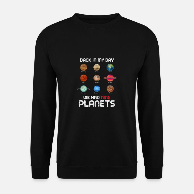 Pluto - Unisex Sweatshirt - black