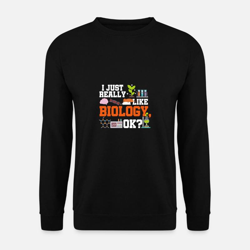 Biologie - Unisex Pullover - Schwarz