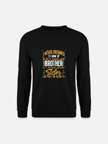 Big brother sister - Unisex Sweatshirt - black