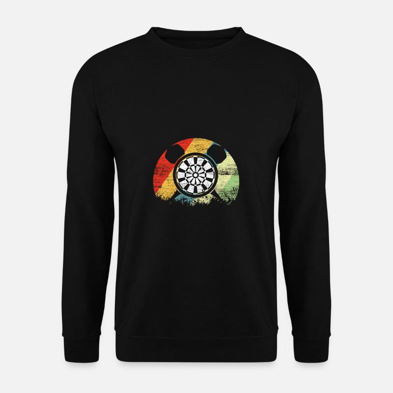 jeu de fléchettes - Sweat-shirt Unisexe - noir