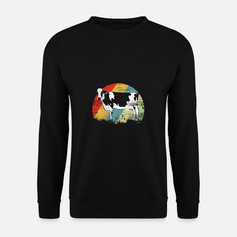 Vache - Sweat-shirt Unisexe - noir