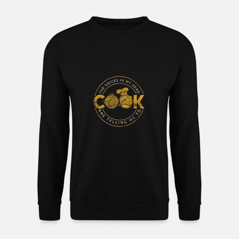 Kochen Kreativität Koch - Unisex Pullover - Schwarz