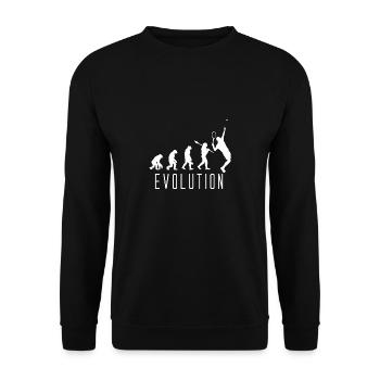 Tennis Evolution - Unisex Pullover - Schwarz - Vorne - Alina (178cm) & Michal (187cm)