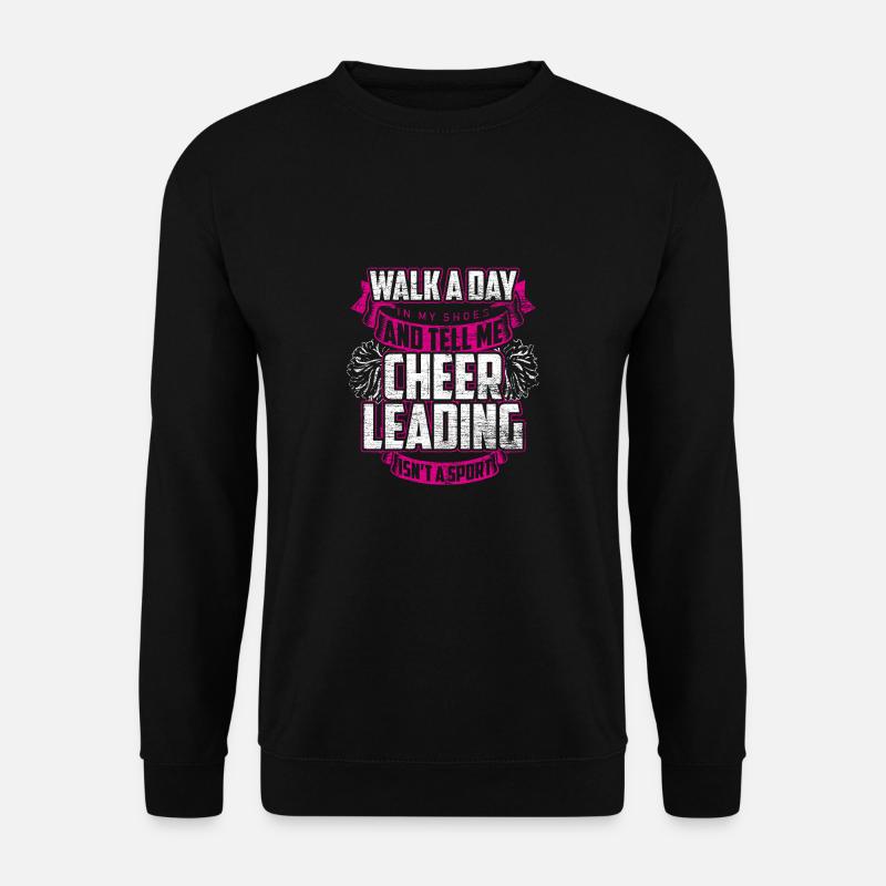 Cheerleading Sport Geschenk - Unisex Pullover - Schwarz