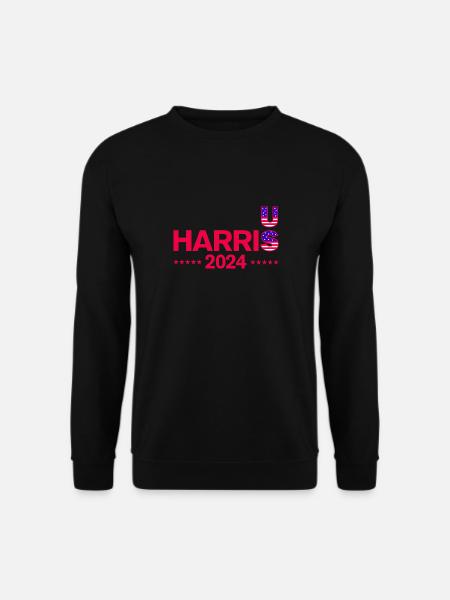 US Wahlen 2024 Harris - Unisex Pullover - Schwarz