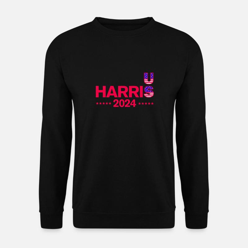 US Elections 2024 Harris - Unisex Sweatshirt - black