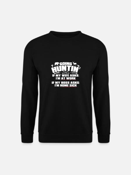 Going Hunting - Unisex Sweatshirt - black