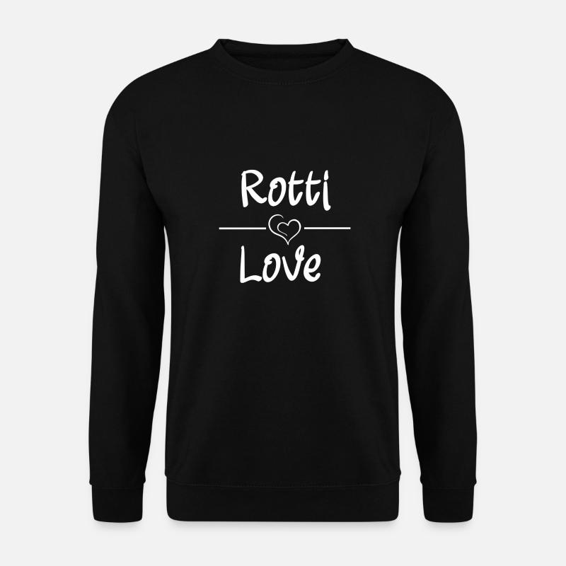 Rotti Love - Unisex Pullover - Schwarz
