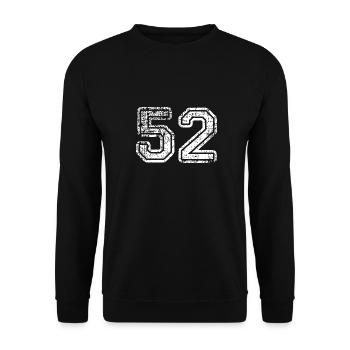 52 - Unisex Pullover - Schwarz - Vorne - Alina (178cm) & Michal (187cm)
