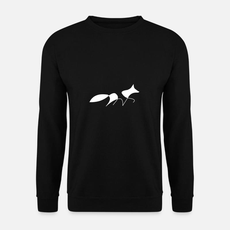Idée cadeau Fox - Sweat-shirt Unisexe - noir