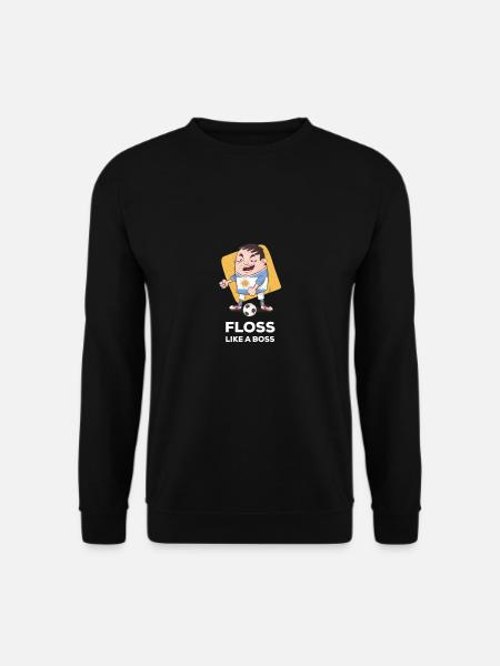 Argentinien Fußball Floss wie ein Boss Futbol - Unisex Pullover - Schwarz