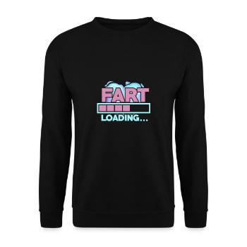 Chargement de pet - Sweat-shirt Unisexe - noir - Devant - Alina (178cm) & Michal (187cm)