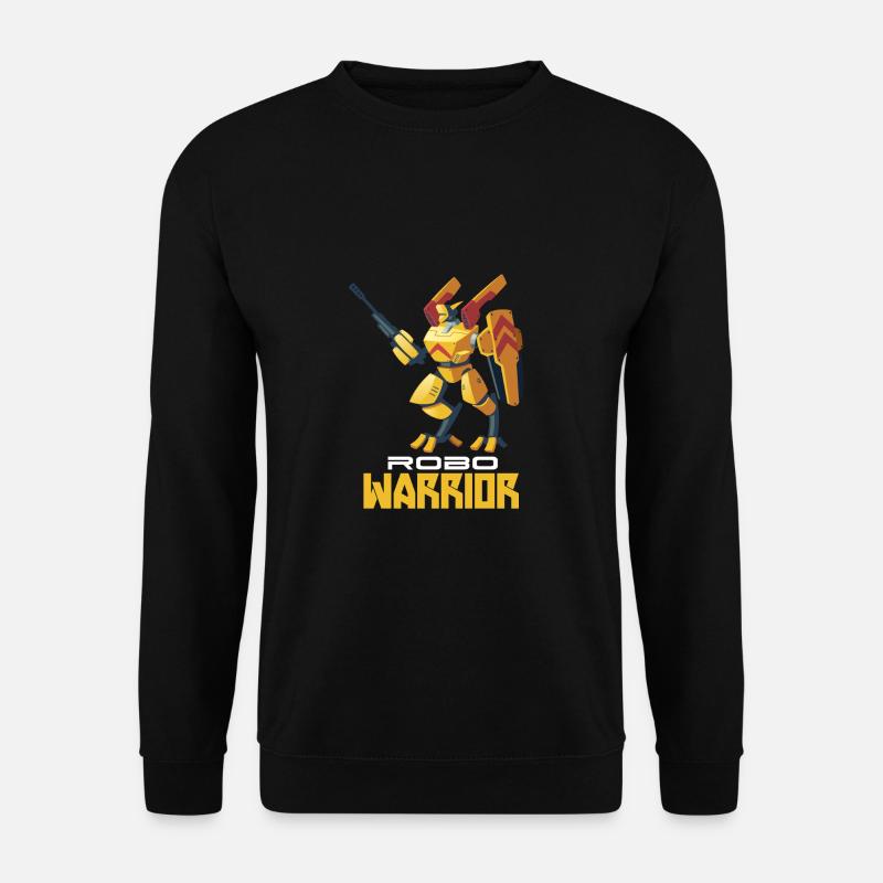 Robo warrior - Unisex Pullover - Schwarz