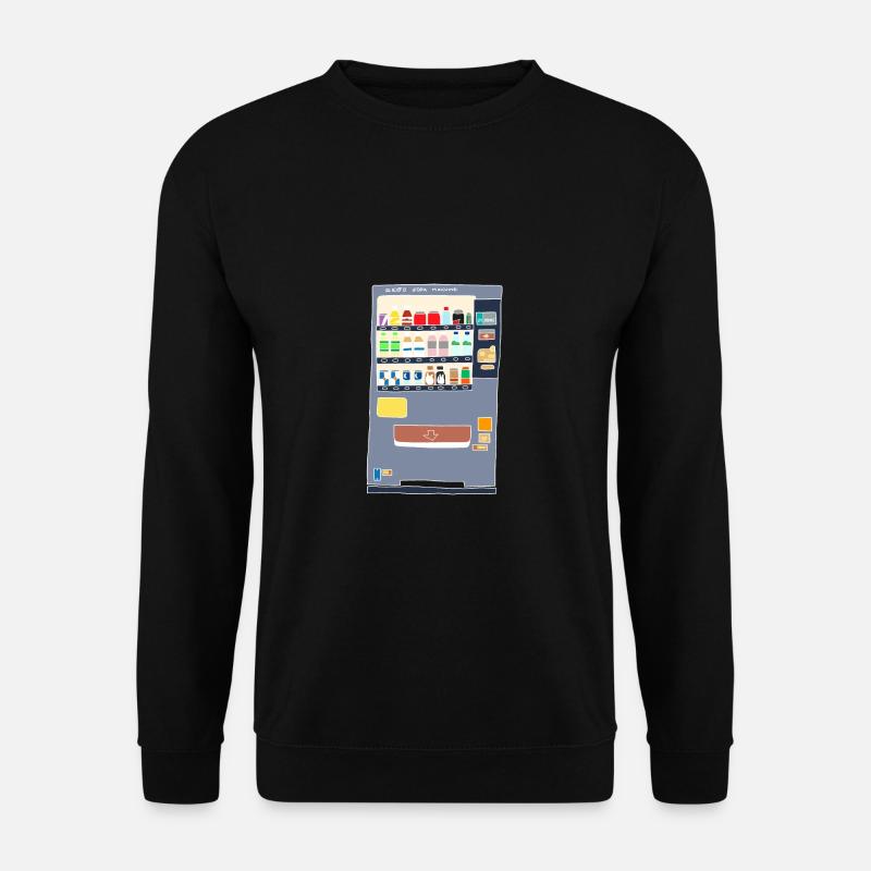 Japanese vending machine - Unisex Sweatshirt - black