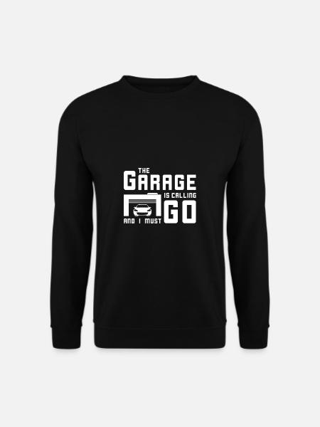 Auto Tuning Car Tuner PS V8 V6 Rasen - Unisex Pullover - Schwarz