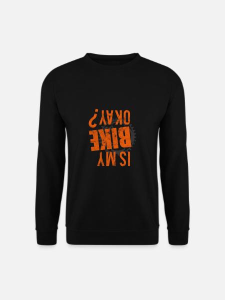 Bike MTB Mountainbike - Bike okay? - Unisex Sweatshirt - black