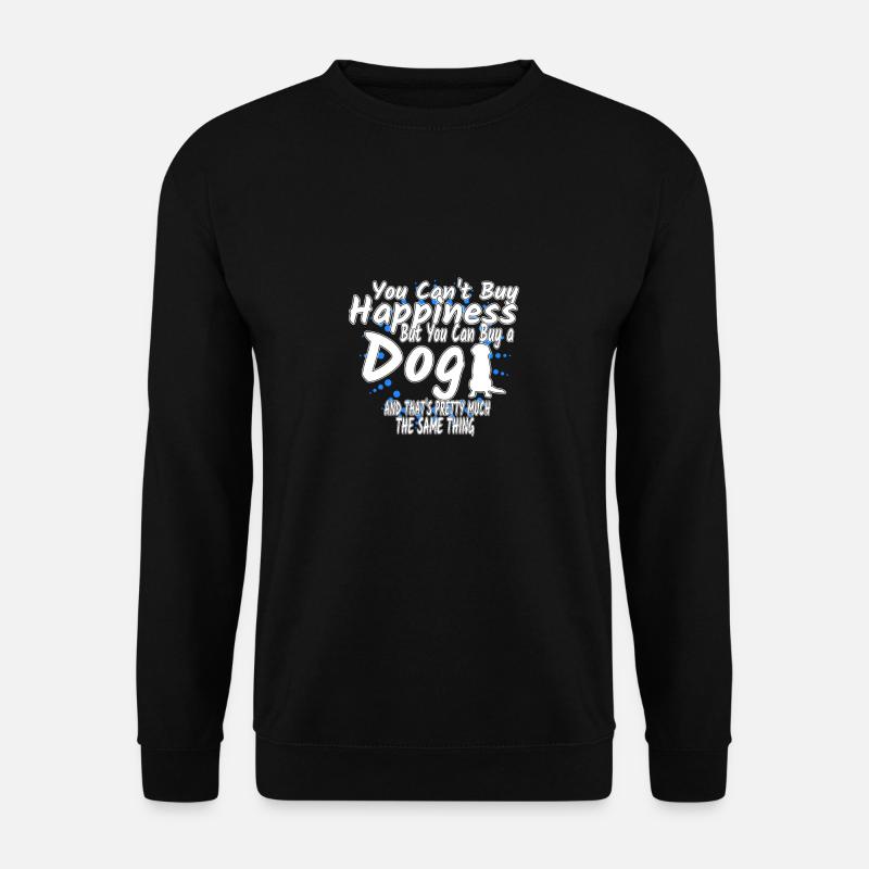 Hund - Unisex Pullover - Schwarz