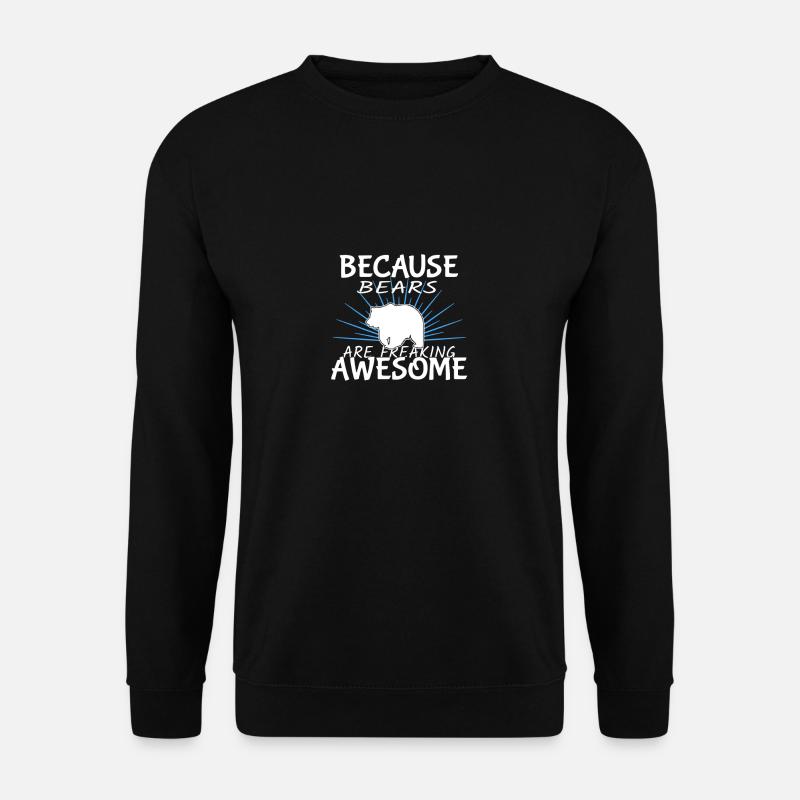 Bär - Unisex Pullover - Schwarz