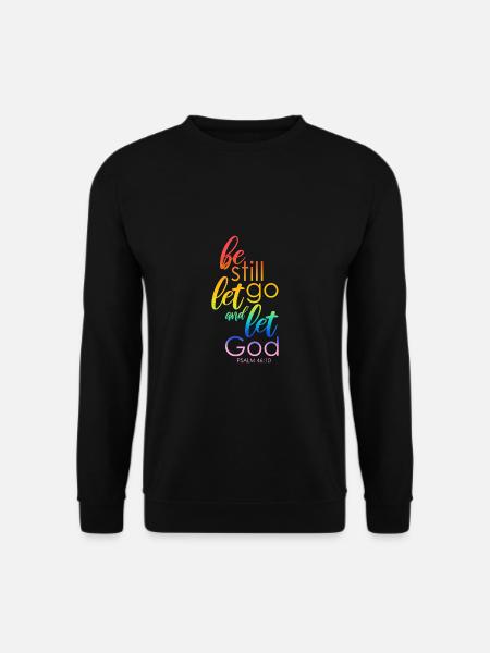God Disciple Bible Verse Gift - Unisex Sweatshirt - black