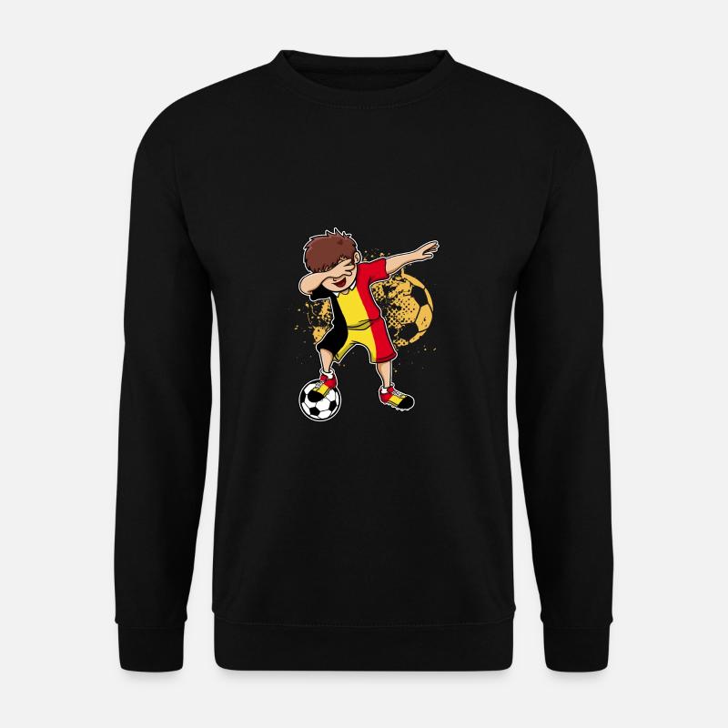 Belgium Soccer Dabbing Dance Gift - Unisex Sweatshirt - black