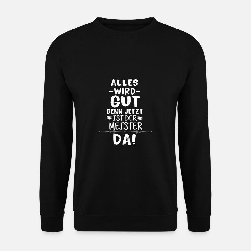 Conclusion devise | Graduation - design - Sweat-shirt Unisexe - noir