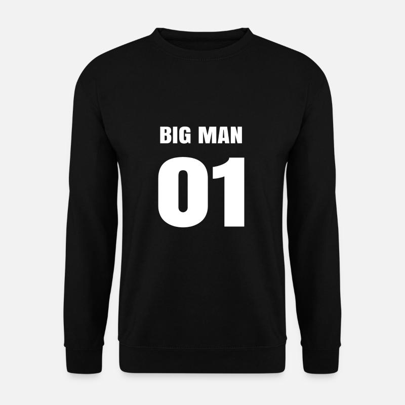 BIG MAN 01 - Unisex Sweatshirt - black