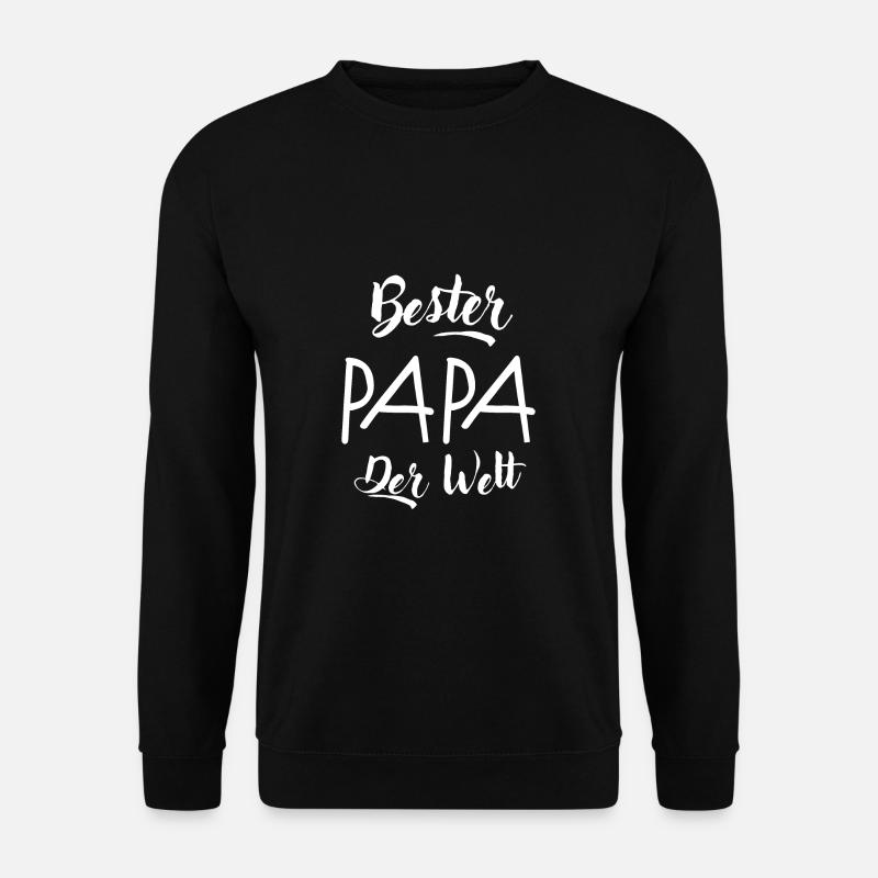Bester Papa der Welt - Unisex Pullover - Schwarz
