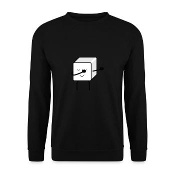 Funny Diabetic Shirt Type 1 Diabetes Funny T-Shirt - Unisex Sweatshirt - black - Front - Alina (178cm) & Michal (187cm)