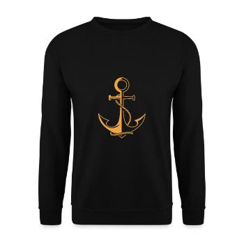 Sailing - Unisex Pullover - Schwarz - Vorne - Alina (178cm) & Michal (187cm)