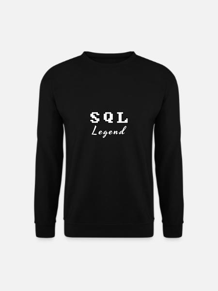 SQL Legend - Unisex Sweatshirt - black