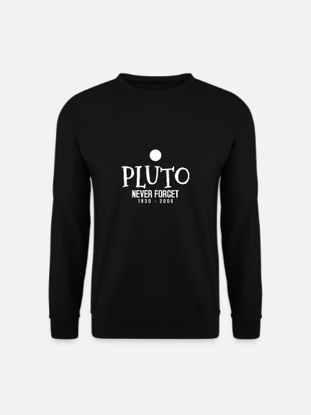 Pluto Planet Solar System - Unisex Sweatshirt - black