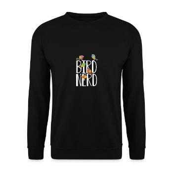 Ornithologiste ornithologue amateur - Sweat-shirt Unisexe - noir - Devant - Alina (178cm) & Michal (187cm)