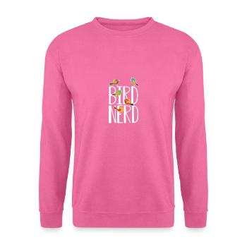 Ornithologiste ornithologue amateur - Sweat-shirt Unisexe - rose - Devant