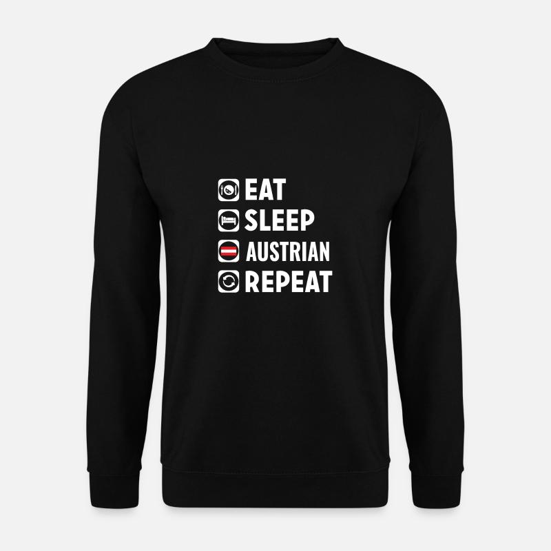 Österreich - Unisex Pullover - Schwarz