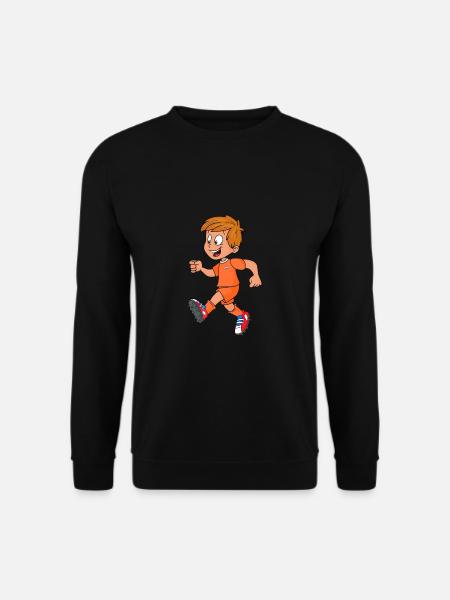 Footballeur Equipe nationale Hollande Oranje - Sweat-shirt Unisexe - noir