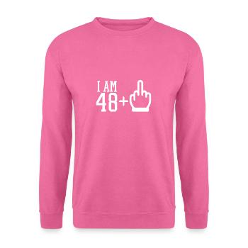 49 Jahre alt 49. Geburtstag - Unisex Pullover - Pink - Vorne